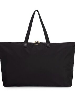 NWT Tumi Voyager Just in Case Black Nylon Tote